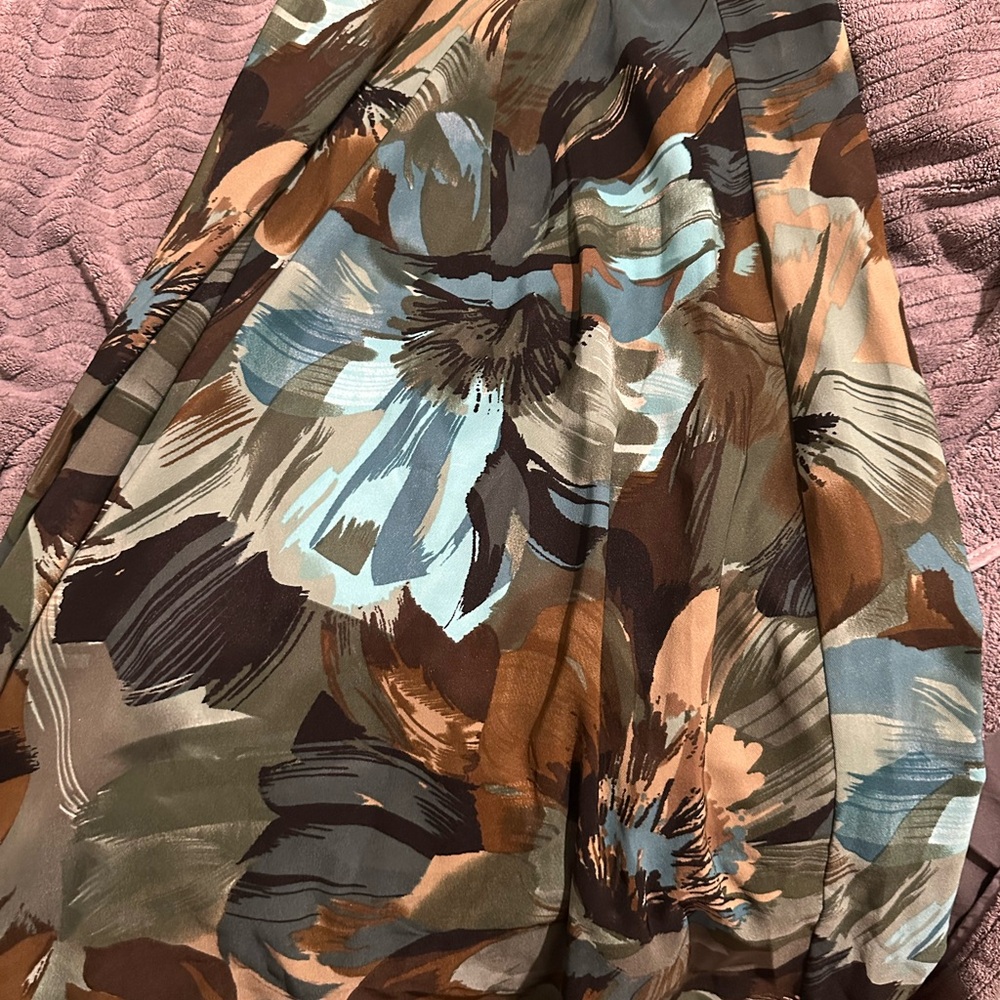 Floral Patterned Skirt